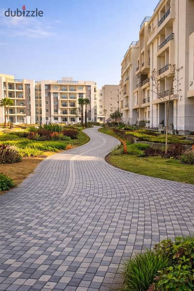 A great deal on an apartment for sale, ready for viewing, in EZOLA Compound in the heart of Sheraton with a prime lagoon view | Nasr City - Heliopolis