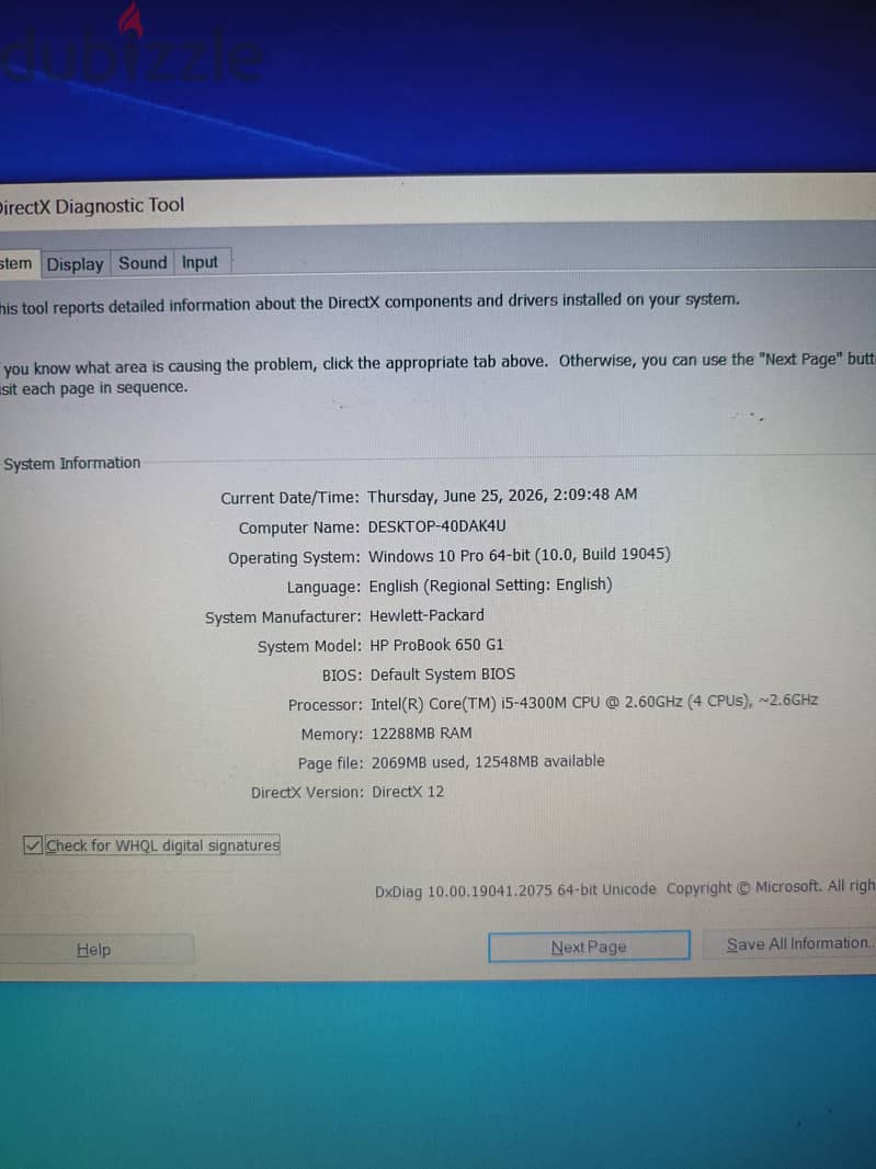 HP Probook 650 G1 1