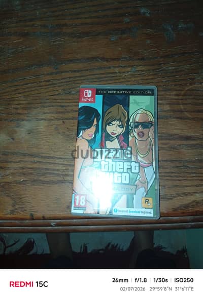 GTA the trilogy Nintendo switch