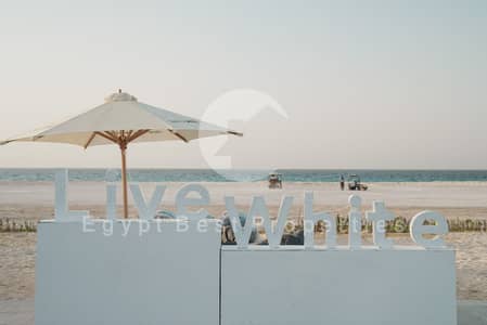 Ready-to-move-in twin house with a 300-meter garden in Direction White, Ras El Hekma. Twin house for sale, ready to move in, fully finished with ACS