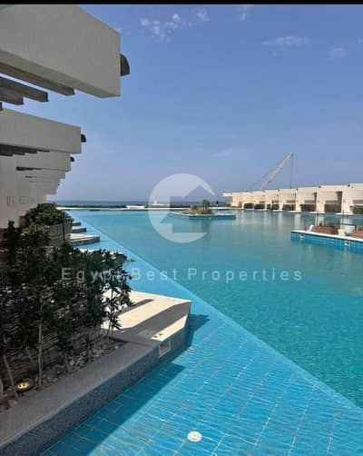 Own a ready-to-move-in, one-bedroom chalet for investment in Direction White, Ras El Hekma. This fully finished chalet with air conditioning is ready