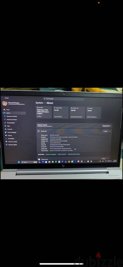 لاب توب HP استيراد بحالة الزيرو