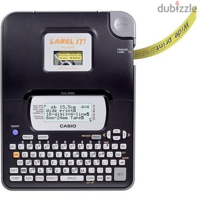 Casio كاسيو طابعة ملصقات لون أسود kl-820