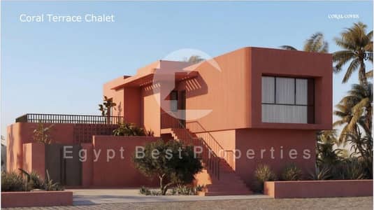 أقل سعر لشاليه بإطلالة مباشرة على البحر في سوما باي | 3 غرف نوم | مقدم 5% فقط وتقسيط حتى 8 سنوات