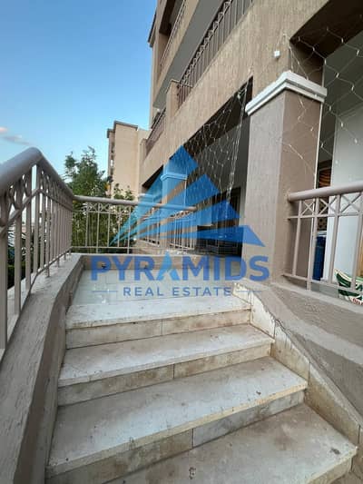 For Sale in Madinaty – B3 Model 600  A rare ground-floor apartment with a private garden in one of the most prime locations in Madinaty,
