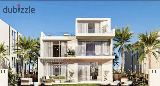 Finished twinhouse—including A/C and kitchen—at Mar Bay, North Coast (Ras El Hekma), with only a 5% down payment.