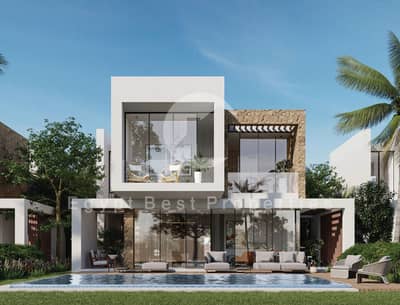 Early Delivery Double View Sea & Lagoon Luxury Standalone Villa for Sale at The Med Ras El Hekma