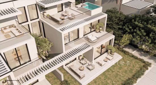Unique Sky Villa with Private Pool on the Roof & First Row Lagoon for Sale at The Med Ras El Hekma