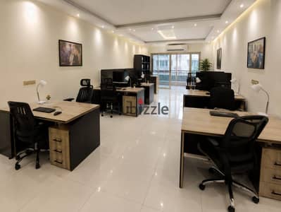 Furnished office for rent in Dokki near the hero Ahmed Abdel Aziz Furnished office for rent in Dokki near the hero Ahmed Abdel Aziz