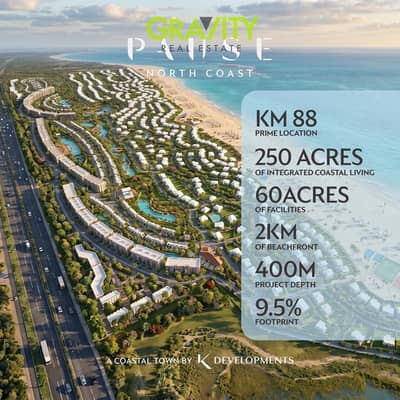 شاليه متشطب على بحر فى الساحل الشمالى اقساط متساوية على اطول فترة سداد - شاليه للبيع - north coast