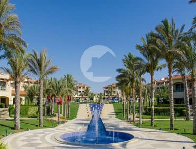 شالية ارضي بجاردن استلام فوري متشطب بالاطلاله علي البحر في لافيستا باي ايست الساحل الشمالي