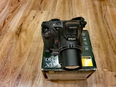 فررصة لم تتكرر كاميرا+أوريجينال+ وارد الكويتNikon Coolpix L340 زوم 28x