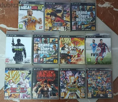 ألعاب PS3 أصلية بحالة ممتازة