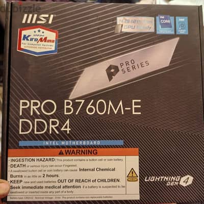 MSI Pro B760M-E DDr4