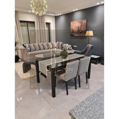 furnished apartment 144m for sale in Lake View Residences New Cairo