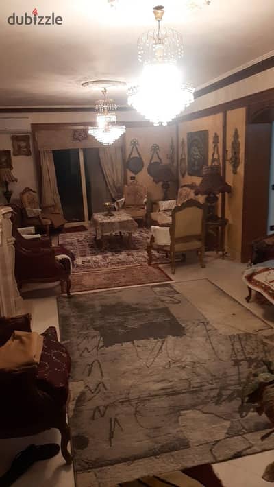 For sale, a 230m apartment in the sixth sector of Zahraa El Maadi. A prime location with super lux finishing.