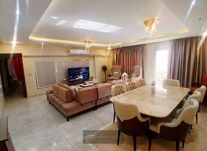 Apartment for rent inside Al-Khamail Compound - Phase Three - fully furnished with air conditioning
