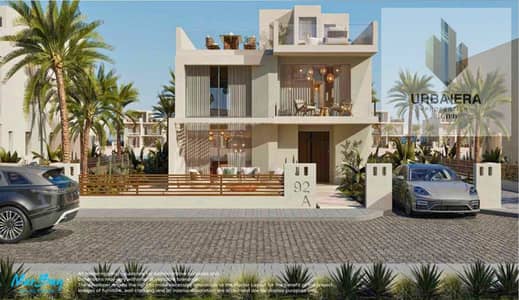 فيلا للبيع بالتقسيط فى  Mar Bay - Al Marasem راس الحكمة الساحل الشمالى