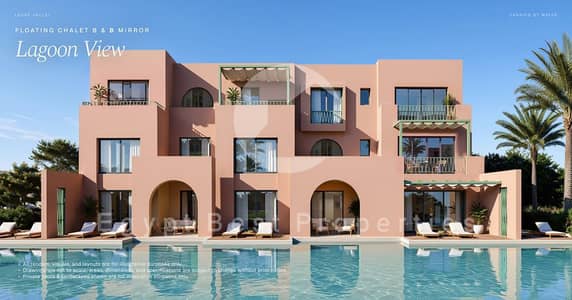 For Sale Finished 1st Row Duplex With Prime Location Sea +Lagoon View In New Gouna 0%DP Over 8Years