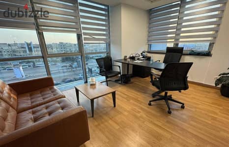 Fully Finished Office for Sale Directly on South Teseen St. Location: Directly on South Teseen Street, Fifth Settlement, New Cairo.