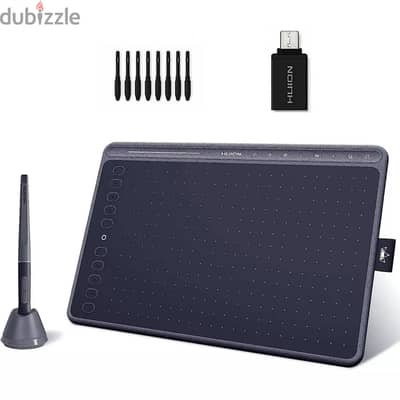 للبيع HUION HS611 Graphics Drawing Tablet (Space Grey) جرافيك تابلت