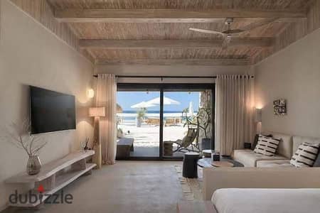 Fully finished chalet with ACs for sale in Marsa Baghush, Sidi Heneish (North Coast)