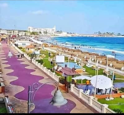 فيلا دوبلكس للإيجار فى المعمورة الشاطئ من المالك مباشرة