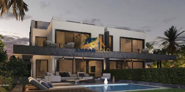 Luxury Twin Villa for Sale in Stei8ht by Landmark Sabbour in new cairo Opposite Saada  Near AUC & Cairo Airport