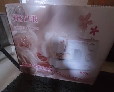 Sister K60C مكنة خياطة جديده