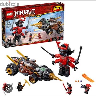 unofficial Lego Ninjago 70669 Cole's earth driller