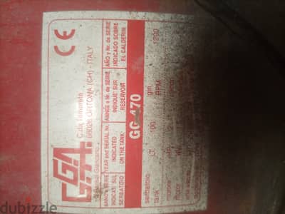 GGA AIR COMPRESSOR 100 Liter italy