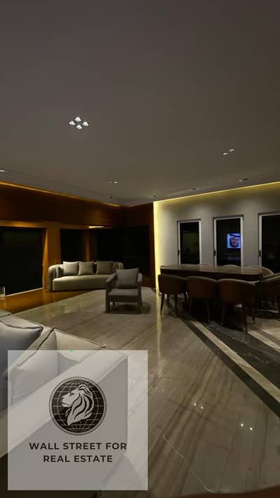 villa twin house for furnished rent in madinaty lake view altra modern style