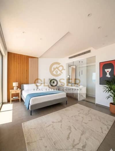 شاليه للبيع متشطب بفيو مميز بخصم 25% للكاش في الساحل الشمالي رأس الحكمة North Coast Ras El Hekma
