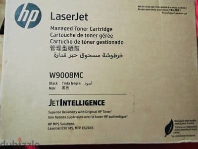 للبيع خرطوشة تونر HP أصلية 100% جديدة بالعلبة متبرشمة.  الموديل: HP W9