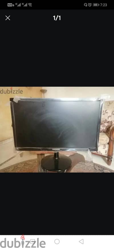 شاشة سامسونج ٢٢ بوصة جديدة