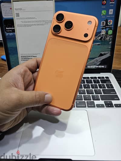 Apple - iPhone 17 Pro Max معفي في الضمان لشهر ١٠