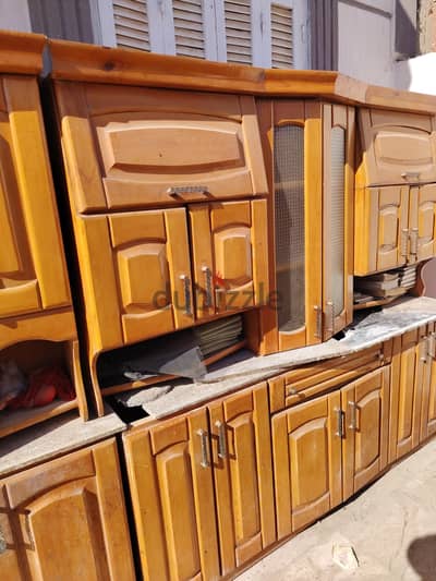 مطبخ مستعمل يشبه الجديد استعمال ٧اشهر