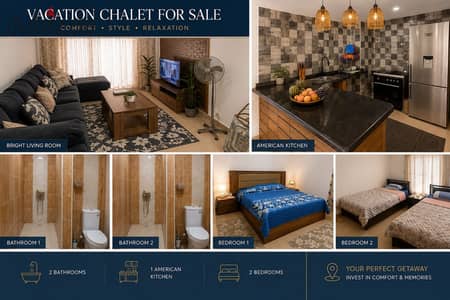 For Sale – A distinguished chalet in Palmera Village, Ain Sokhna