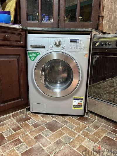 LG 8Kg/4Kg Inverter Direct Drive Washer Dryer - 1200RPM