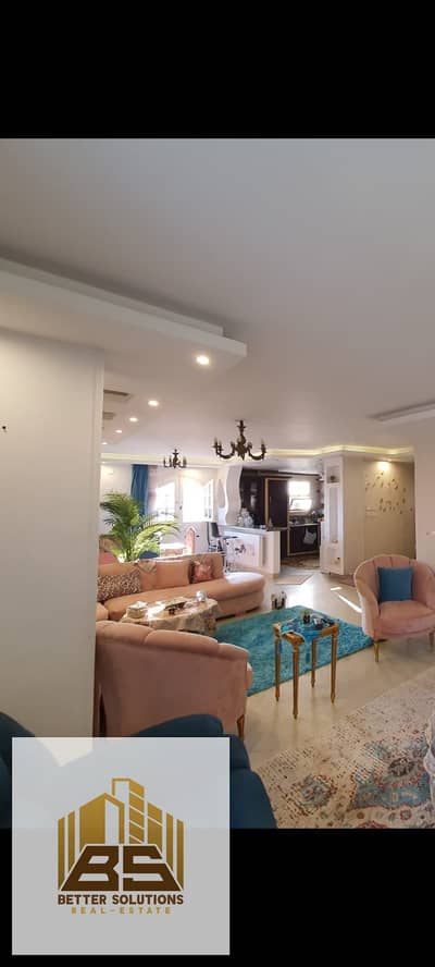 Apartment for sale in the upscale neighborhoods of Al-Obour City in the seventh district next to Golf City and Plaza Mall.