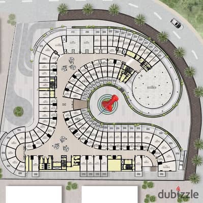Commercial shop for sale Market area of 32 meters service recreational mall CRE8T MALL in the heart of October Gardens with the lowest down payment and installments over 10 years