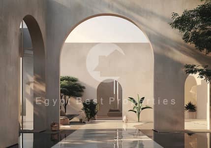 Chalet 3 Bed for Sale in Hacianda Heneish Direct Lagoon Delivery 2 Years Over 8 Years - Fully Finished  - North Coast
