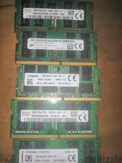 رامات لابتوب DDR4.   ١٦ جيجا