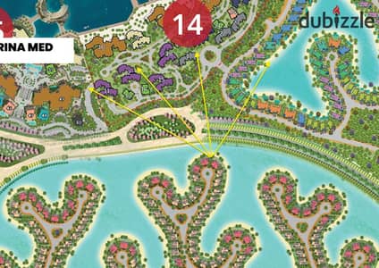 TWIN HOUSE FOR SALE IN SOUTHMED EGYPT MARINA VIEW INSTALLMENTS 313M