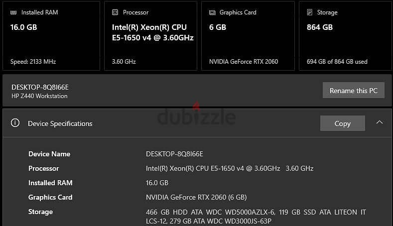 z440 + rx 2060 2