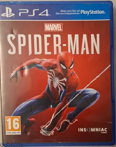 Spider-Man Marvel PS4