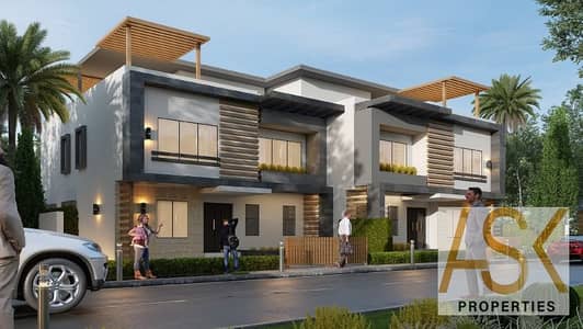Lowest price villa in Sheikh Zayed with a down payment of 650,000 in GreenVille compound