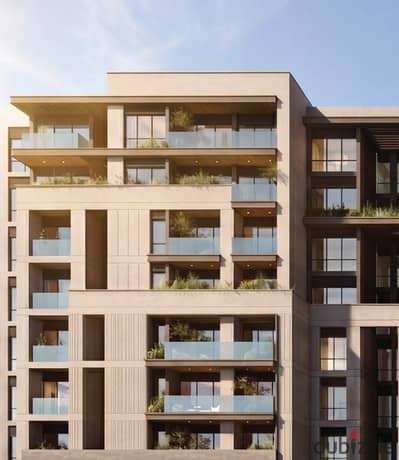 Duplex 238 sqm, repeated in the compound PLATO, second number from the central axis, with a down payment starting from 5% and installments up to 10 years and discounts of up to 15% with the highest quality of constructions.