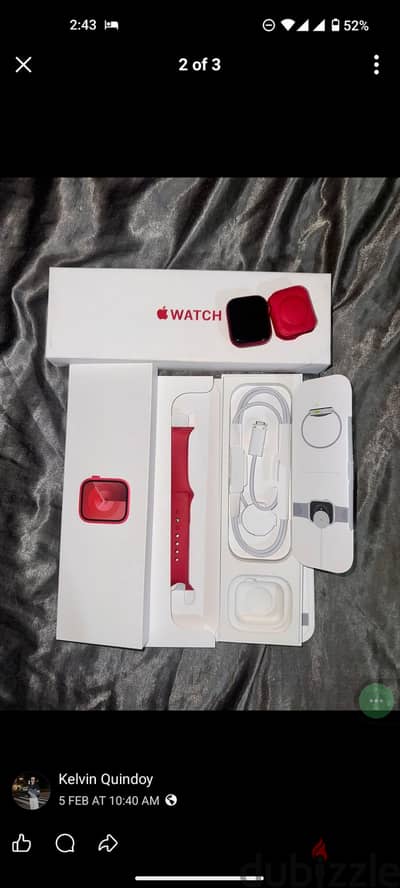 Apple watch series 9 as New كالجديده