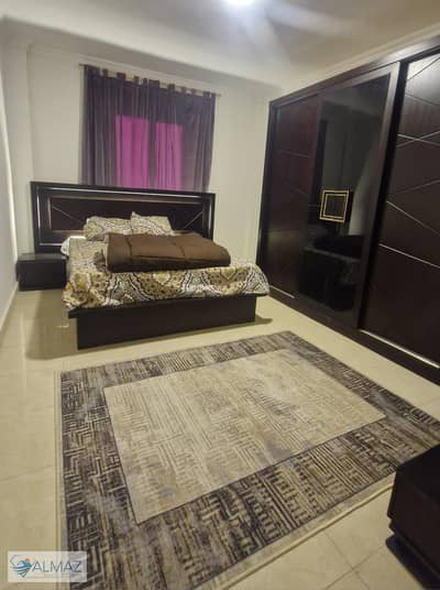 Furnished 130 sqm apartment for rent in Gardenia City Zone 11 Compound, Nasr City, near main roads.